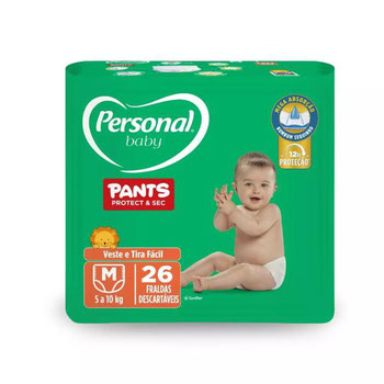 Fralda Descartavel Pants M Com 26un Personal