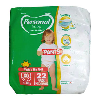 Fralda Descartavel Pants Xg Com 22un Personal