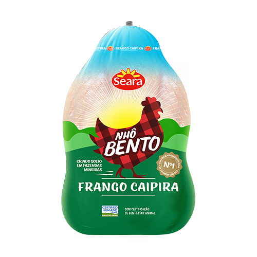 Frango Inteiro Congelado Caipira Nho Bento Seara