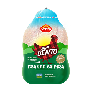 Frango Inteiro Congelado Caipira Nho Bento Seara