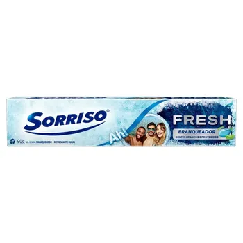 Gel Dental Fresh Branqueador 90g Sorriso