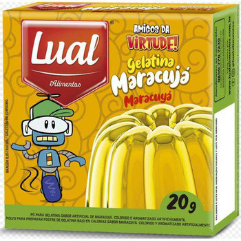 Gelatina 20g Maracuja Lual