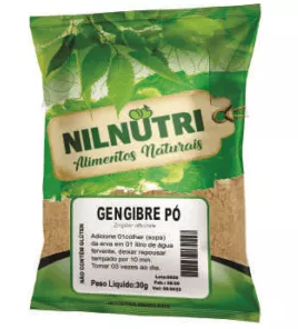 Gengibre Em Po 100g Nilnutri