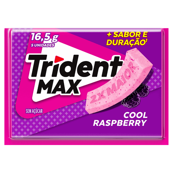 Goma De Mascar Sem Açucar 16,5g Trident