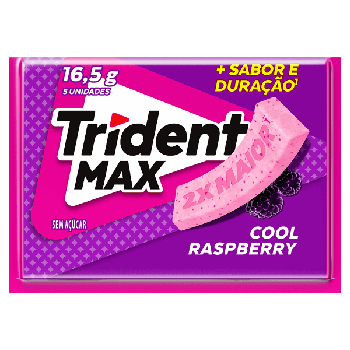 Goma De Mascar Sem Açucar 16,5g Trident
