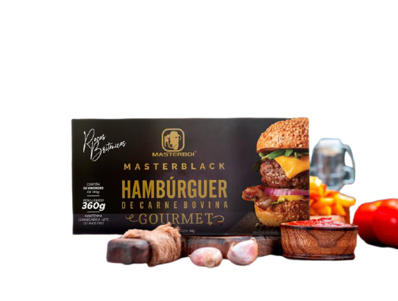 Hamburguer Bov. 360g Masterboi