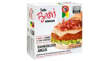 Hamburguer Bovino 360g Sadia
