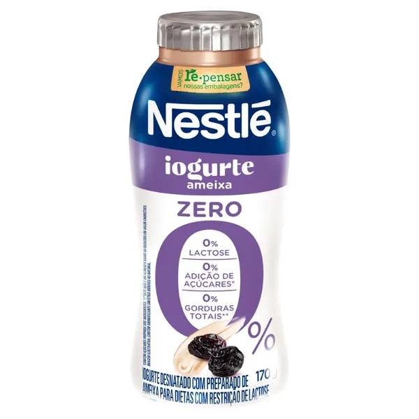 Iogurte 170g Ameixa Zero Desn.Nestle