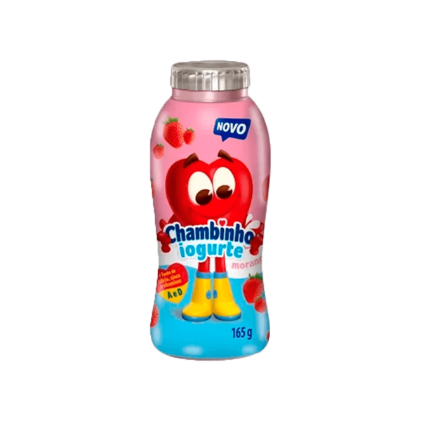 Iogurte Chambinho 165g Morango Nestle