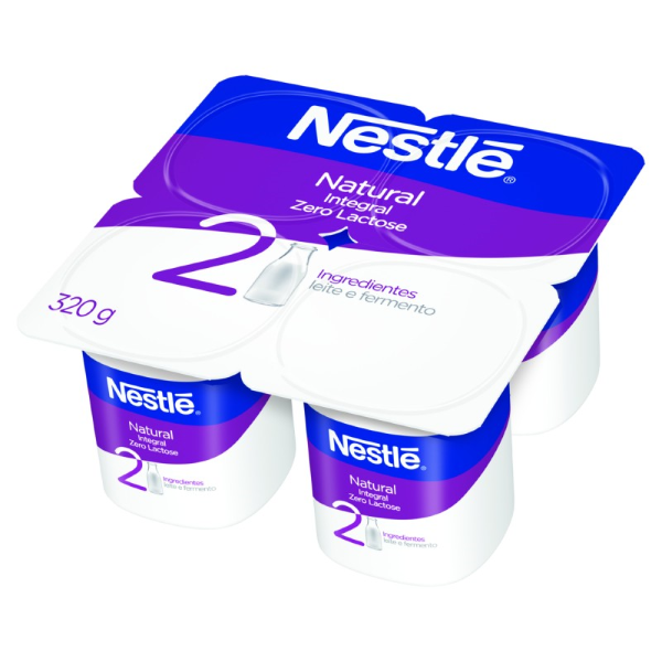Iogurte Natural Zero Lactose 320g Nestle