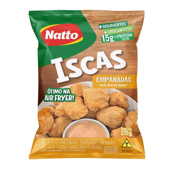 Iscas Empanadas De Frango 275g Natto