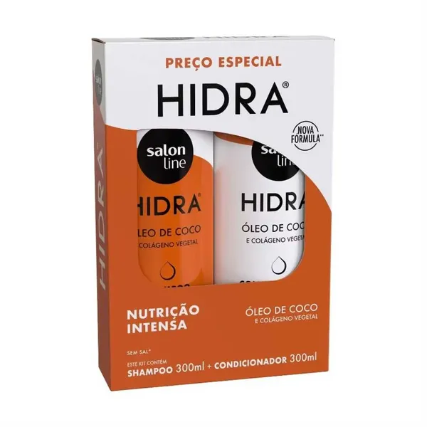 Kit Shampoo+ Condicionador 300ml  Salon Line