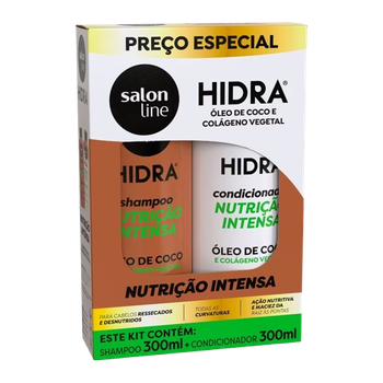 Kit Shampoo+ Condicionador 300ml  Salon Line