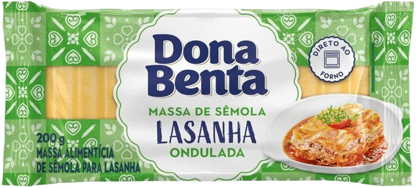 Lasanha Direto Ao Forno 200g Dona Benta