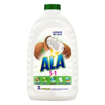 Lava Roupas Liquido 1,8l Coco Ala