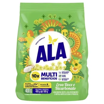 Lava Roupas Po Ala 400g Sache