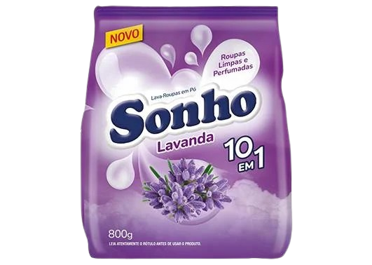 Lava Roupas Po Sonho Lavanda 800g