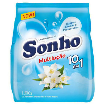 Lava Roupas Po Sonho Multi Ação 1,6kg