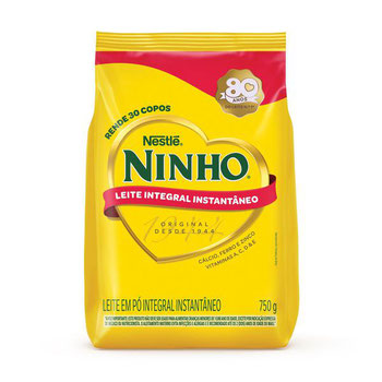 Leite Em Po 750g Ninho Integral Instantaneo Sac Nestle