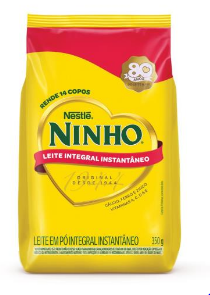 Leite Em Po Ninho 350g Intataneo Instegral Nestle
