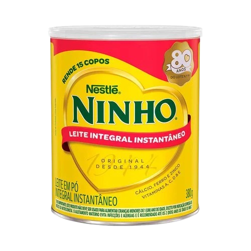 Leite Ninho 380g Lata Integral/Insta Nestle