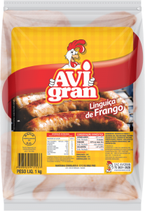 Linguica 1kg Carne De Frango Avigran