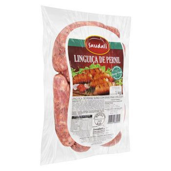 Linguica De Pernil 600g Saudali Com Ervas