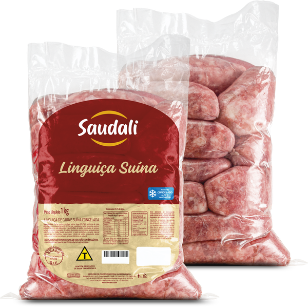 Linguica Suina Para Churrasco Kg Saudali