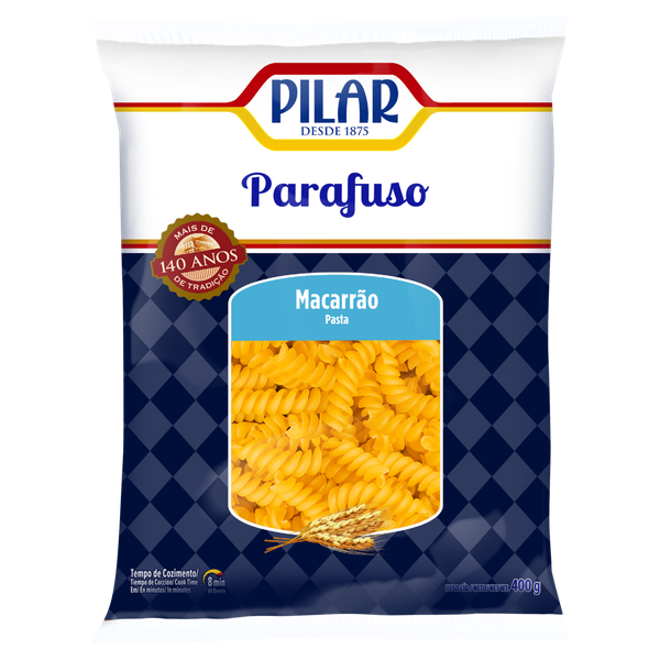 Mac.Comum Parafuso 400g Pilar