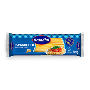 Macarrão Semola 500g Com Ovos Brandini