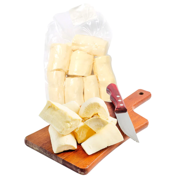 Macaxeira a Vacuo Premium 1kg Macaxeira Alimentos