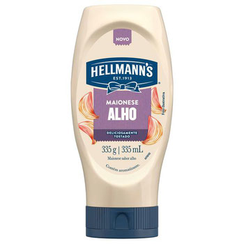 Maionese Alho 335gr Pet Hellmanns