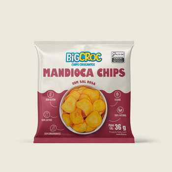 Mandioca Chips Bic Croc 36g Tia Sonia