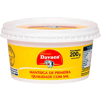 Manteiga Pote 200g C/Sal Davaca