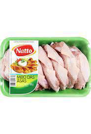 Meio Da Asa Congelado Bandeja 1kg Natto
