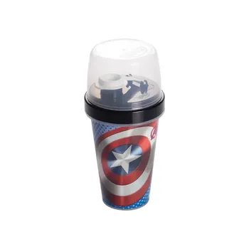Mini Shakeira Capitao America 320ml Plasutil