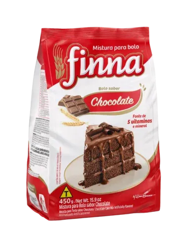 Mistura Bolo 400g Chocolate Finna