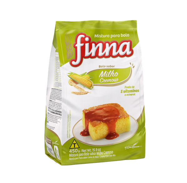 Mistura Bolo 450g Milho Finna