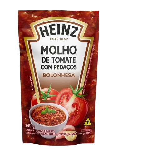 Molho De Tomate 240g Sache Bolonhesa Heinz