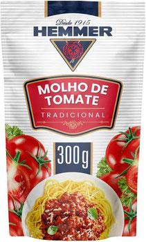 Molho De Tomate 300g Tradicional Hemmer