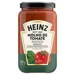 Molho De Tomate Brasilico Rustico Vidro Heinz 320g