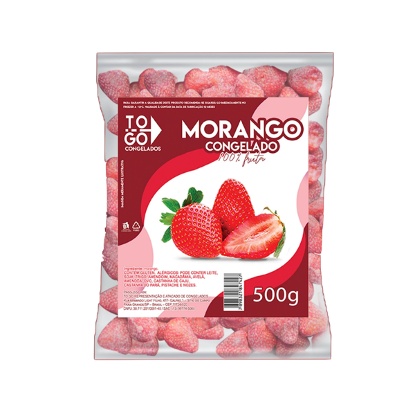 Morango Congelado 500g Desfrutti