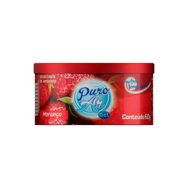 Od.De Ambiente Em Gel Morango Pote 60g