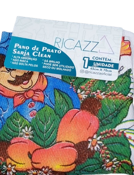 Pano De Prato Sarja Clean Ricazza