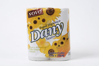 Papel Higienico Com 4 30m 4 Neutro Dany