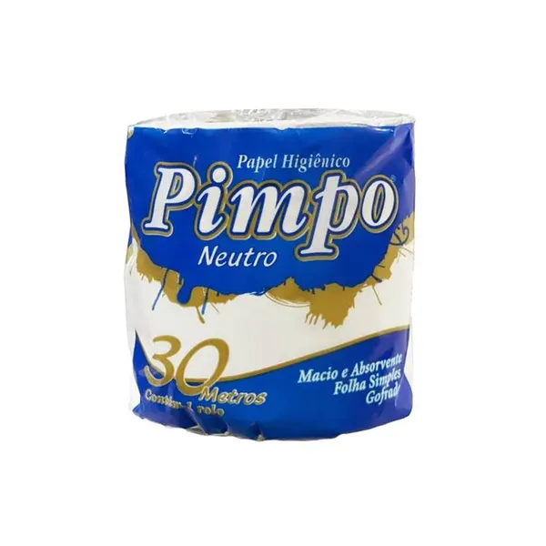 Papel Higienico Neutro Com 1 Pimpo