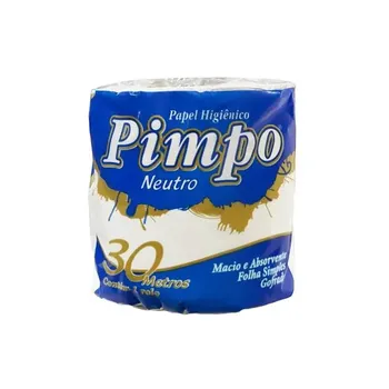 Papel Higienico Neutro Com 1 Pimpo