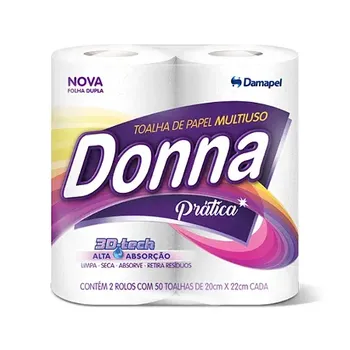 Papel Toalha  Com 2un Donna