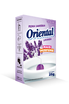 Pedra Sanitaria 25g Caixinha Lavanda Oriental