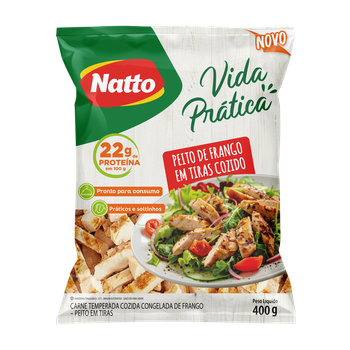 Peito De Frango Tiras Cong  400g Natto